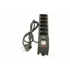 Surge protector lestar LX 610 G-A — 6 AC outlets, IEC 320, 1.5 m cable, 155 J, 230 V, black