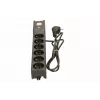Surge protector lestar LX 610 G-A — 6 AC outlets, IEC 320, 1.5 m cable, 155 J, 230 V, black