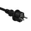 Power Extension Cable LogiLink LPS254 1.5m 4 AC Outlets Outdoor Black Yellow