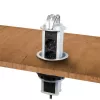 Power Extension LogiLink LPS235A 1.8m 3 AC Outlets Indoor Black Silver