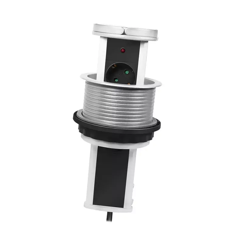Power Extension LogiLink LPS235A 1.8m 3 AC Outlets Indoor Black Silver