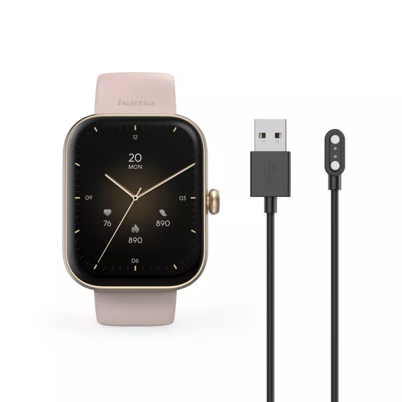 Hama 5000 4.19 cm (1.65 inch) TFT Digital Touchscreen Rose gold