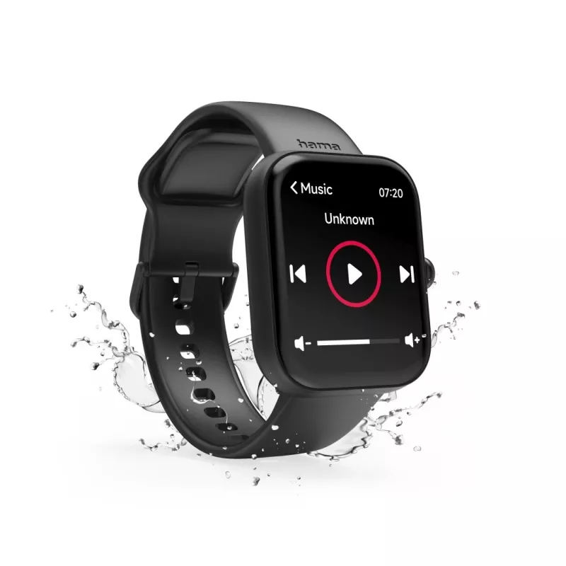 Hama 5000 4.19 cm (1.65 inch) TFT 47 mm Digital Touchscreen Black