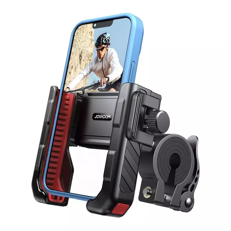 Motorcycle phone mount Joyroom JR-ZS266 adjustable secure clamp for handlebars
