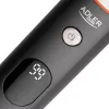 Electric grooming kit Adler AD 2946 — cordless 5-in-1 men’s trimmer, 4 length steps, 60 min runtime, black/stainless steel