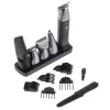 Electric grooming kit Adler AD 2946 — cordless 5-in-1 men’s trimmer, 4 length steps, 60 min runtime, black/stainless steel