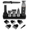 Electric grooming kit Adler AD 2946 — cordless 5-in-1 men’s trimmer, 4 length steps, 60 min runtime, black/stainless steel