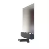 AV equipment shelf Barkan E850, 1 shelf, black, 565 mm height, 6.5 kg capacity