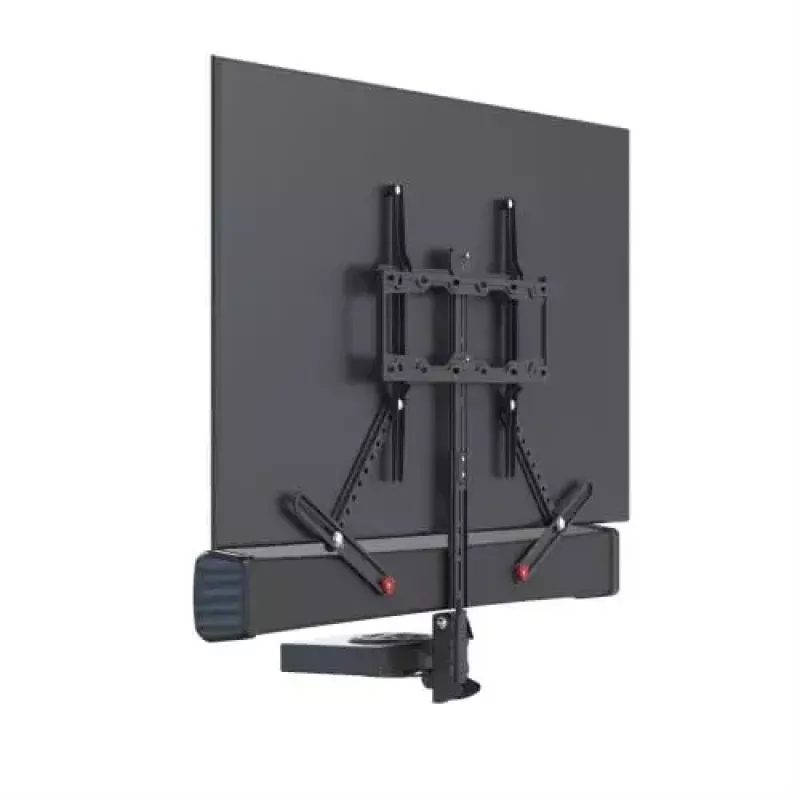 AV equipment shelf Barkan E850, 1 shelf, black, 565 mm height, 6.5 kg capacity