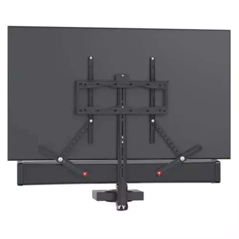 AV equipment shelf Barkan E850, 1 shelf, black, 565 mm height, 6.5 kg capacity
