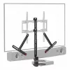 AV equipment shelf Barkan E850, 1 shelf, black, 565 mm height, 6.5 kg capacity