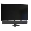 AV equipment shelf Barkan E850, 1 shelf, black, 565 mm height, 6.5 kg capacity