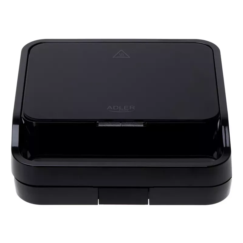 Sandwich maker 2-in-1 Adler AD 3070b — 850 W, 2 plates, black