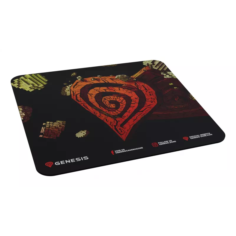 GENESIS Ancient Stone, Multicolour, Image, Fabric, Rubber, Gaming mouse pad