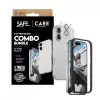 PanzerGlass 3-in-1 Combo Bundle for iPhone 17 — screen protector, camera lens protector, and case