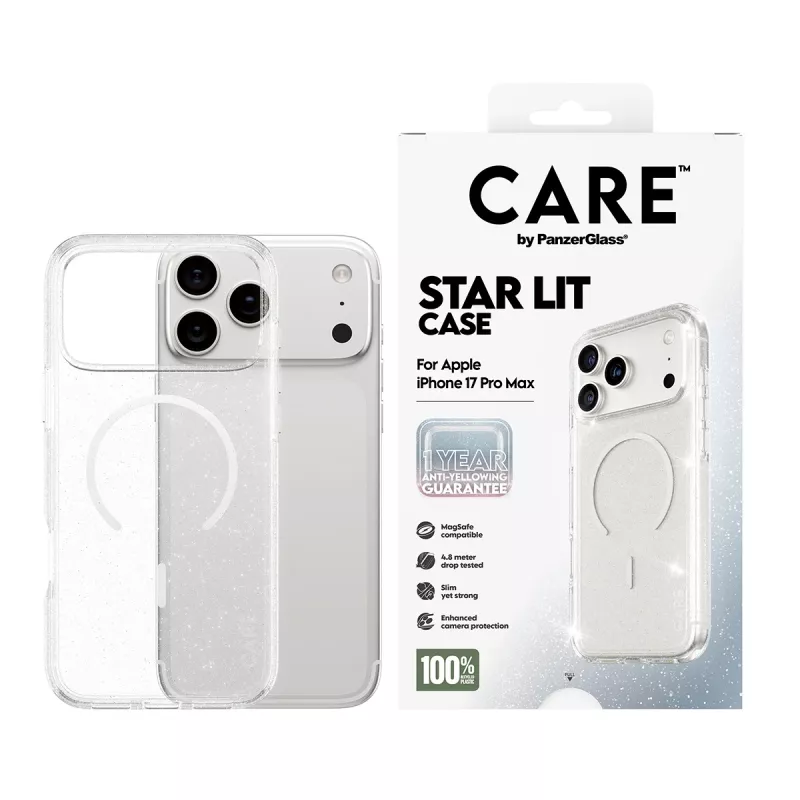 Cover PanzerGlass CARE by Flagship Case Urban Explorer Star Lit White MagSafe iPhone 17 Pro Max