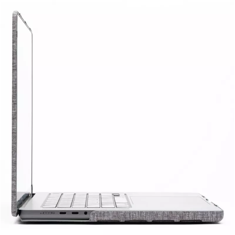 Hardshell case Zagg for MacBook Air 13 (M3/M2) — Smoke, exact-fit protective shell