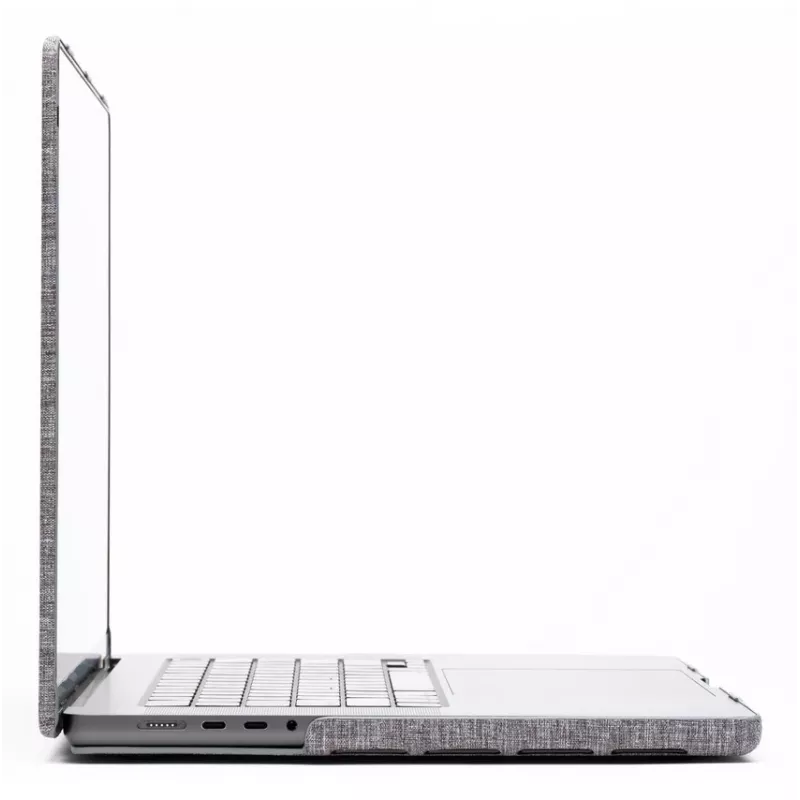 Hardshell Case Zagg for MacBook Pro 14 M3/M2/M1 — Smoke finish, snap-on protective shell