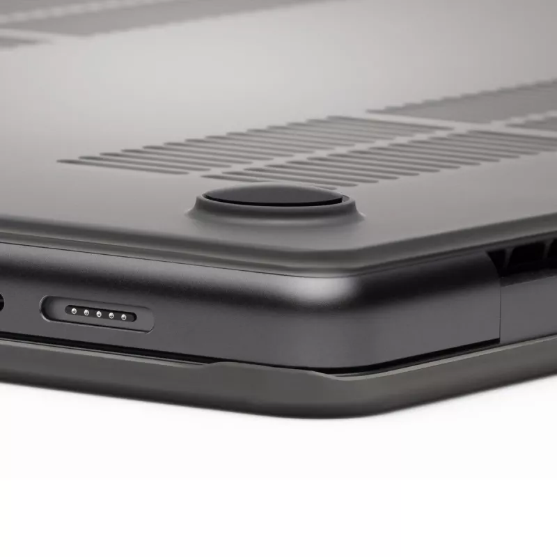 Hardshell Case Zagg for MacBook Pro 14 M3/M2/M1 — Smoke finish, snap-on protective shell