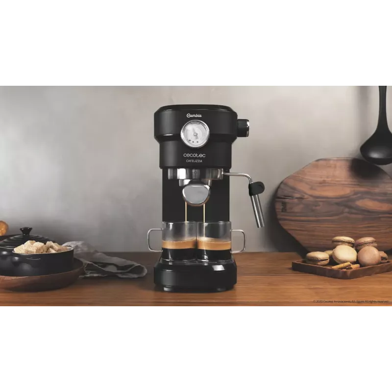 Cecotec Cafelizzia 790 Black Pro Espresso Machine, 1.2 L, 20 bar, Black