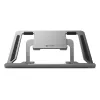 Laptop Stand ALOGIC Metro AAL6APNS-SGR Grey Aluminium Adjustable Portable