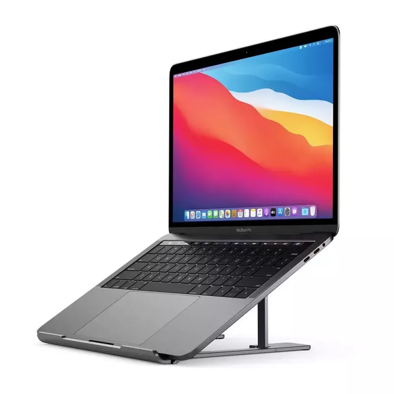 Laptop Stand ALOGIC Metro AAL6APNS-SGR Grey Aluminium Adjustable Portable