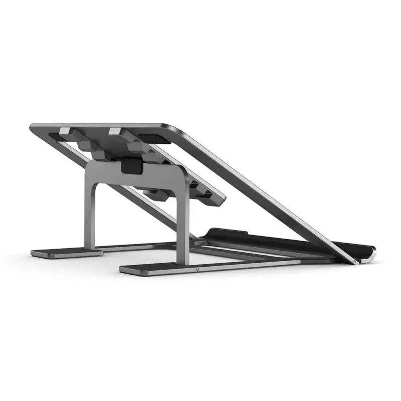 Laptop Stand ALOGIC Metro AAL6APNS-SGR Grey Aluminium Adjustable Portable