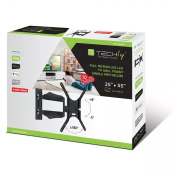 Techly ICA-PLB 271M TV mount/stand 132.1 cm (52 inch) Black