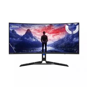 Monitor Lenovo Legion R34w-30 34 inch Curved WQHD (3440×1440), VA panel, 5 ms, 180 Hz, HDR10, FreeSync Premium, VESA