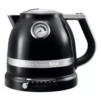 Electric kettle KITCHENAID 1.5 L 2400 W Black, 7 temp settings, stainless steel/aluminium