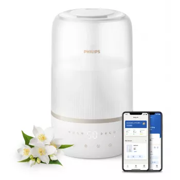 Philips 1000 series HU1510/04 humidifier Ultrasonic 3 L White 19 W