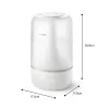 Philips 1000 series HU1510/04 humidifier Ultrasonic 3 L White 19 W