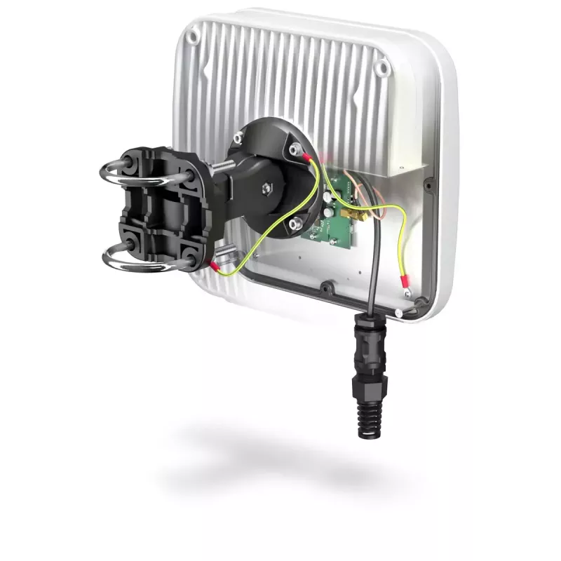 Directional network antenna QuWireless QuMax PoE/LAN, multi-band 0.694–2.7 GHz, up to 6 dBi, white