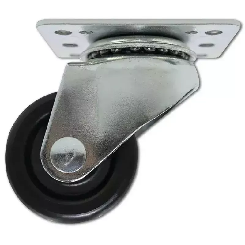 Castor Wheels Set for Rack QOLTEC 4 pcs without locking model 54508