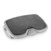 Foot rest Kensington SoleMate Plus adjustable tilt 0–20°, height 8.89–12.7 cm, platform 45×35 cm, Black/Grey