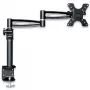 Techly 13-27 inch Desk Stand for Monitor Long Arm Tilt” ICA-LCD 502BK