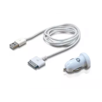 Conceptronic Car Tablet Charger 2A for Apple, Auto, Cigar lighter, 5 V, White