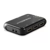 Equip HDMI 1.4 Switch 3x1, HDMI, Plastic, Black, IR, 7.1 channels, DTS-HD, Dolby TrueHD