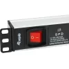 Equip 333309 power extension 1.8 m 7 AC outlet(s) Indoor Black, White