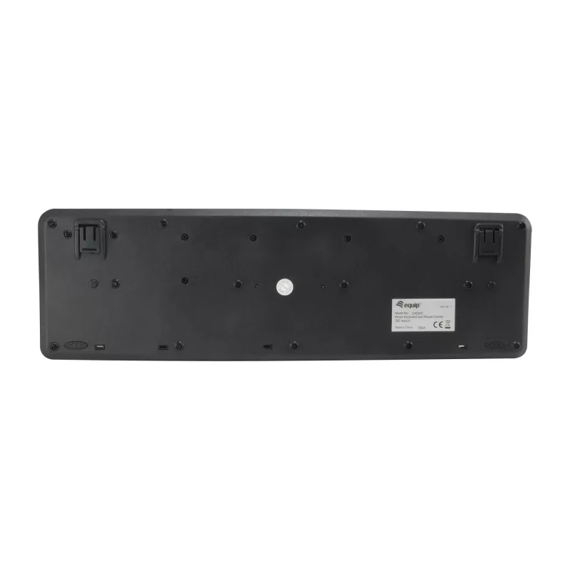Equip 245200 keyboard Mouse included Office USB QWERTZ German Black