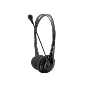 Headset Equip Chat Headset Wired Head-band Calls/Music Black