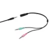 Headset Equip Chat Headset Wired Head-band Calls/Music Black
