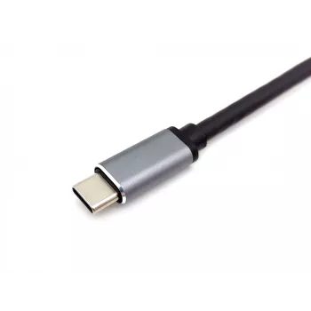 Equip USB-C 7 in 1 Multifunctional Adapter, USB 3.2 Gen 1 (3.1 Gen 1) Type-C, 100 W, Silver, MicroSD (TransFlash), MicroSDHC, SD, SDHC, 4K Ultra HD, 30 Hz