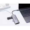Equip USB-C 7 in 1 Multifunctional Adapter, USB 3.2 Gen 1 (3.1 Gen 1) Type-C, 100 W, Silver, MicroSD (TransFlash), MicroSDHC, SD, SDHC, 4K Ultra HD, 30 Hz