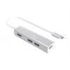 Equip USB-C to 4-port USB 3.0 Hubs, USB 3.2 Gen 1 (3.1 Gen 1) Type-C, USB 3.2 Gen 1 (3.1 Gen 1) Type-A, 5000 Mbit/s, Silver, Aluminium, Windows 10, Windows 7, Windows 8