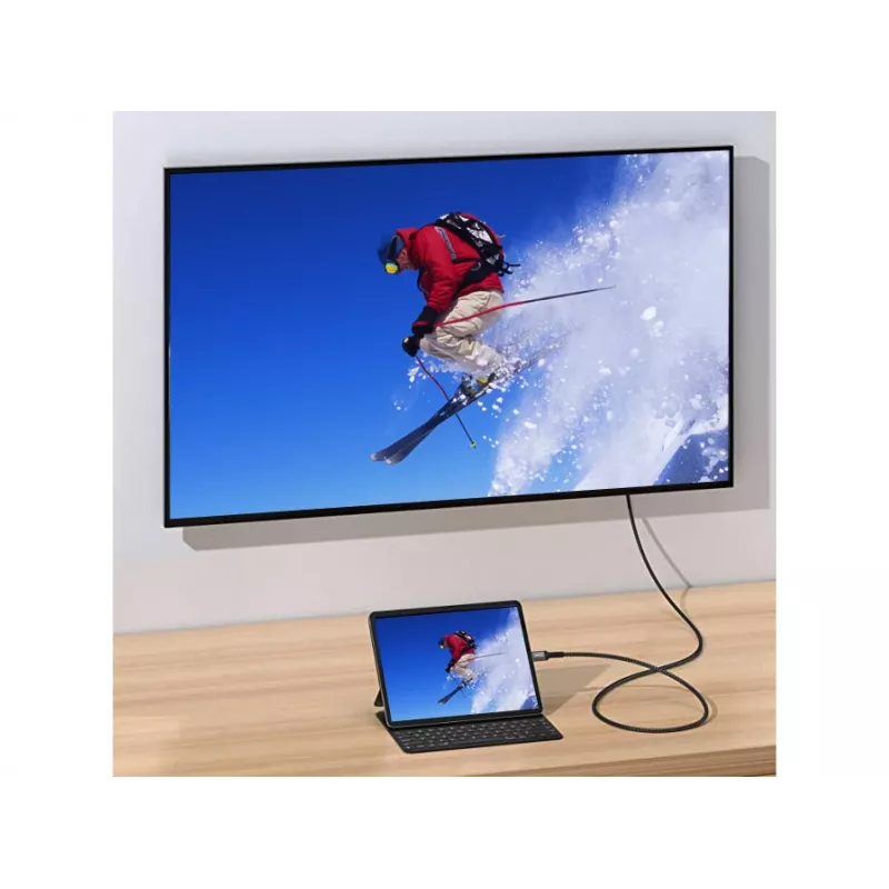 Equip USB-C to DisplayPort Cable, M/M, 1.0m, 4K/60Hz