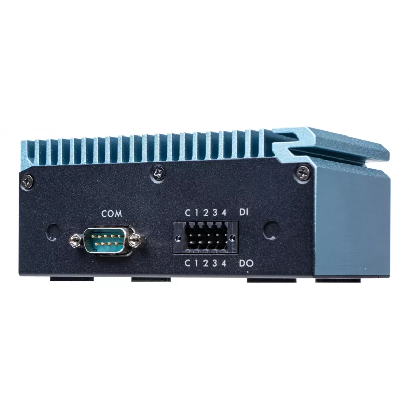Shuttle Edge PC SPCEL02 , Intel Celeron J6412, 1x HDMI, 2x 2.5G LAN, 1x COM, DIO (4x in, 4x out), 3x USB, 2x M.2, 12-24V, 24/7 permanent operation, fanless, incl. VESA & DIN-RAIL mount