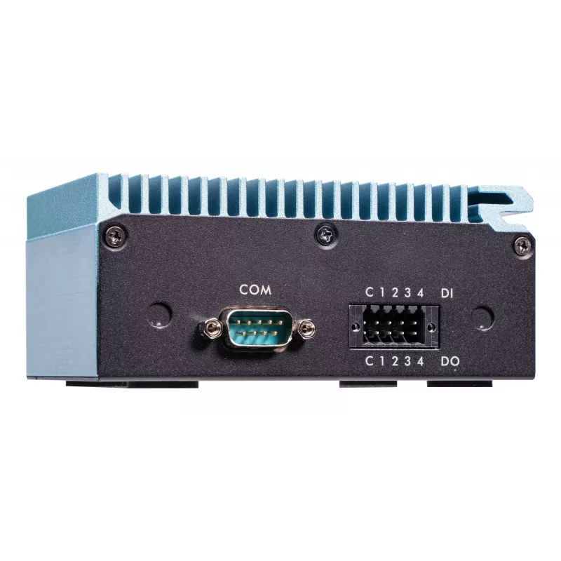Shuttle Edge PC SPCEL02 , Intel Celeron J6412, 1x HDMI, 2x 2.5G LAN, 1x COM, DIO (4x in, 4x out), 3x USB, 2x M.2, 12-24V, 24/7 permanent operation, fanless, incl. VESA & DIN-RAIL mount