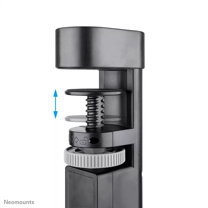 Neomounts DS22-840BL6 Desk socket with clamp and USB-C and USB-A ports - Quick charge