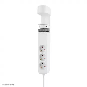 Neomounts DS22-840WH6 Desk socket with clamp and USB-C and USB-A ports - Quick charge